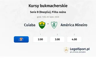 Cuiaba - America Mineiro kursy bukmacherskie