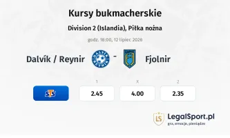 Dalvík / Reynir - Fjolnir kursy bukmacherskie