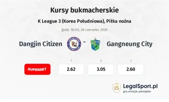 Dangjin Citizen - Gangneung City kursy bukmacherskie