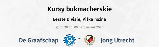 De Graafschap - Jong Utrecht kursy bukmacherskie