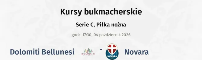 Dolomiti Bellunesi - Novara kursy bukmacherskie