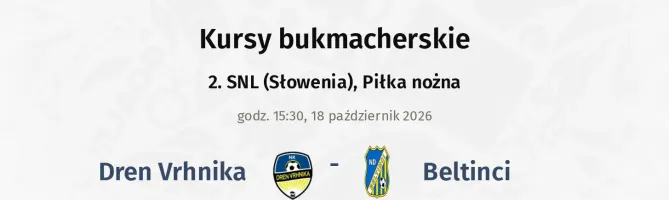 Dren Vrhnika - Beltinci kursy bukmacherskie