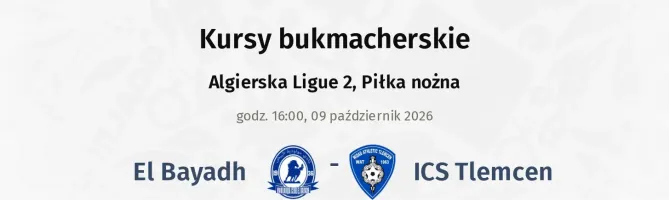 El Bayadh - ICS Tlemcen kursy bukmacherskie