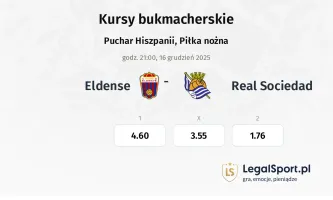 Eldense - Real Sociedad kursy bukmacherskie