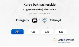 Energetik - Cəbrayıl kursy bukmacherskie