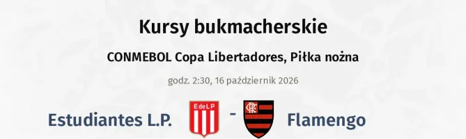 Estudiantes L.P. - Flamengo kursy bukmacherskie