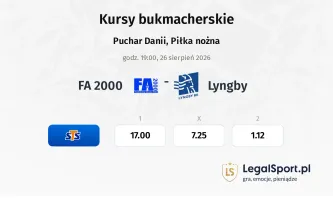 FA 2000 - Lyngby kursy bukmacherskie