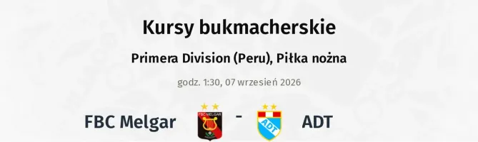 FBC Melgar - ADT kursy bukmacherskie