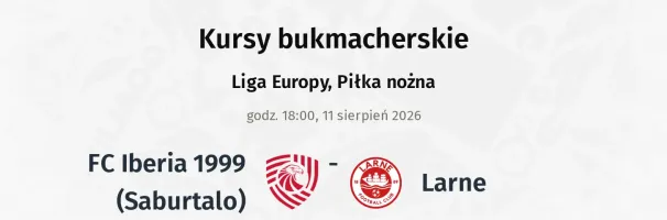 FC Iberia 1999 (Saburtalo) - Larne kursy bukmacherskie