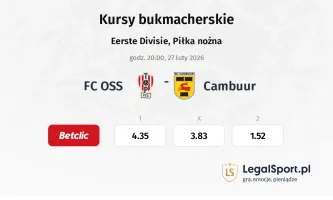 FC OSS - Cambuur kursy bukmacherskie