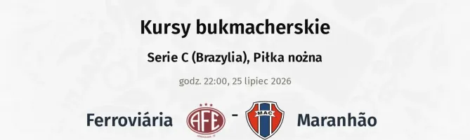 Ferroviária - Maranhão kursy bukmacherskie