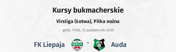 FK Liepaja - Auda kursy bukmacherskie