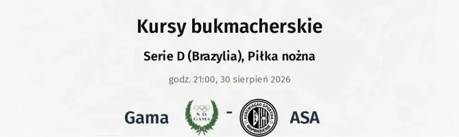 Gama - ASA kursy bukmacherskie