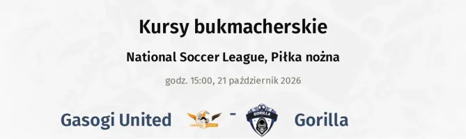 Gasogi United - Gorilla kursy bukmacherskie