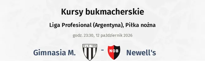 Gimnasia M. - Newells Old Boys kursy bukmacherskie