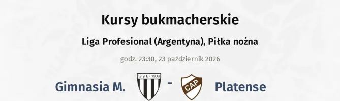 Gimnasia M. - Platense kursy bukmacherskie
