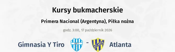 Gimnasia Y Tiro - Atlanta kursy bukmacherskie