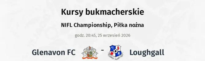 Glenavon FC - Loughgall kursy bukmacherskie