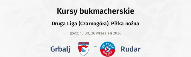 Grbalj - Rudar kursy bukmacherskie
