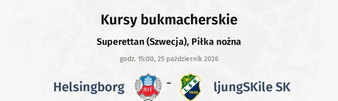 Helsingborg - ljungSKile SK kursy bukmacherskie