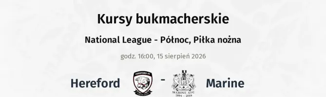 Hereford - Marine kursy bukmacherskie