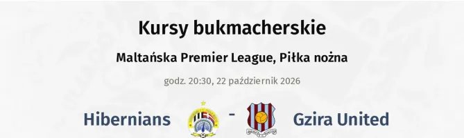 Hibernians - Gzira United kursy bukmacherskie