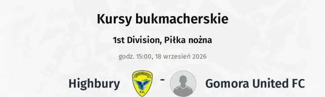 Highbury - Gomora United FC kursy bukmacherskie