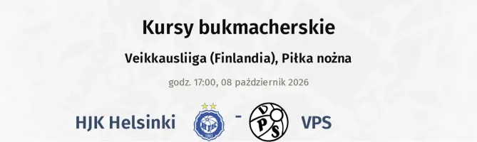 HJK Helsinki - VPS kursy bukmacherskie