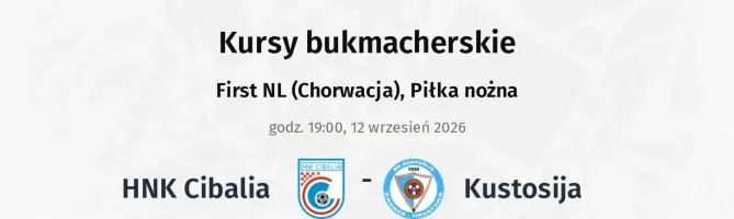 HNK Cibalia - Kustosija kursy bukmacherskie