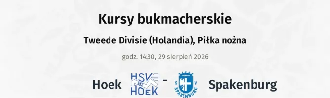 Hoek - Spakenburg kursy bukmacherskie