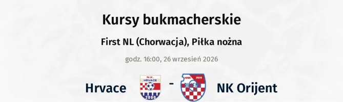 Hrvace - NK Orijent kursy bukmacherskie
