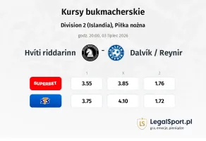 Hvíti riddarinn - Dalvík / Reynir kursy bukmacherskie