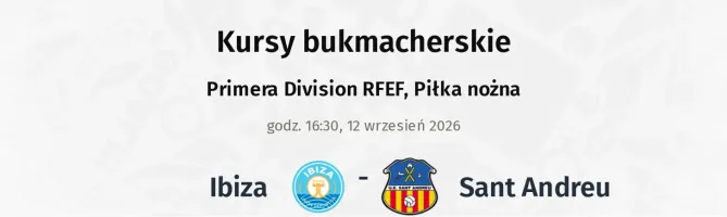 Ibiza - Sant Andreu kursy bukmacherskie