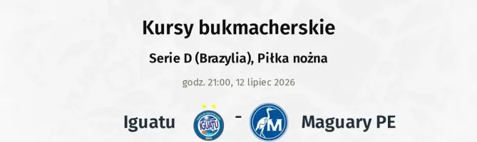 Iguatu - Maguary PE kursy bukmacherskie