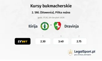 Ilirija - Dravinja kursy bukmacherskie