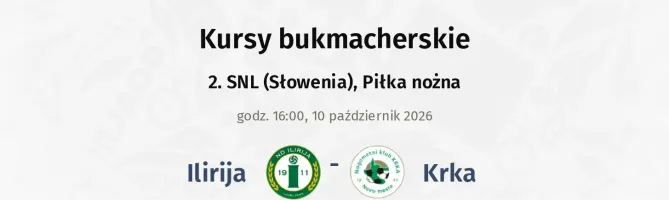 Ilirija - Krka kursy bukmacherskie