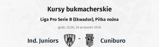 Ind. Juniors - Cuniburo kursy bukmacherskie