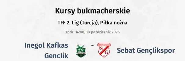 Inegol Kafkas Genclik - Sebat Gençlikspor kursy bukmacherskie