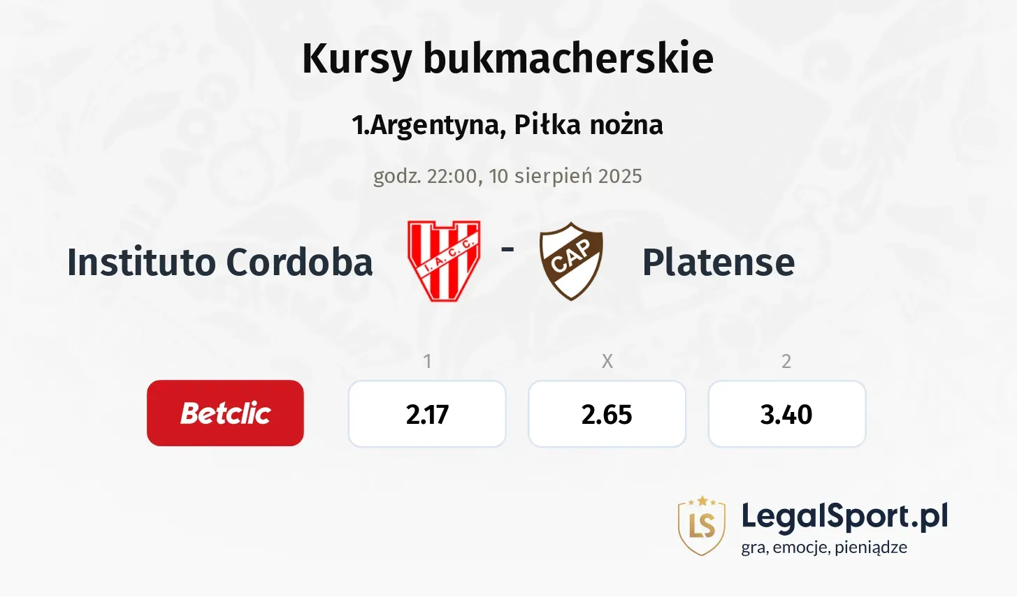 Kursy Instituto Cordoba - Platense