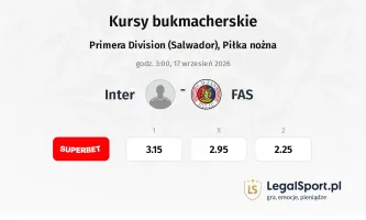 Inter - FAS kursy bukmacherskie