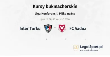 Inter Turku - FC Vaduz kursy bukmacherskie