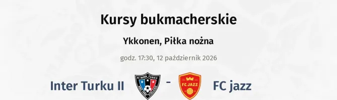 Inter Turku II - FC jazz kursy bukmacherskie