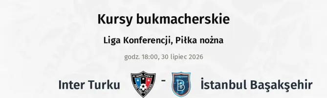 Inter Turku - Istanbul Basaksehir kursy bukmacherskie