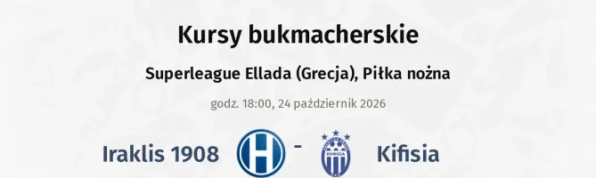 Iraklis 1908 - Kifisia kursy bukmacherskie