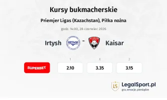 Irtysh - Kaisar kursy bukmacherskie