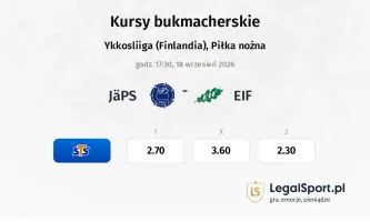 JäPS - EIF kursy bukmacherskie