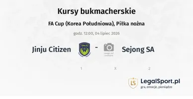Jinju Citizen - Sejong SA kursy bukmacherskie