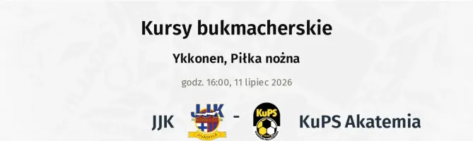 JJK - KuPS Akatemia kursy bukmacherskie