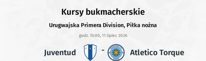 Juventud - Atletico Torque kursy bukmacherskie