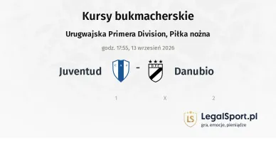 Juventud - Danubio kursy bukmacherskie